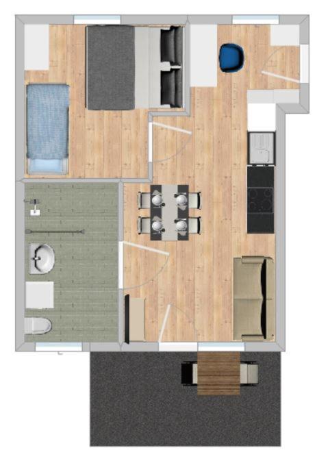 Appartement Promenade By Bestchoice - Self Check-in With Parking Option *